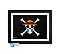 ABYSTYLE ONE PIECE - Poster incorniciato: "Skull Poster
