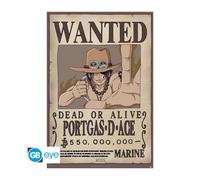 ABYSTYLE ONE PIECE - Poster Maxi (91.5x61): "Wanted Ace" Poster