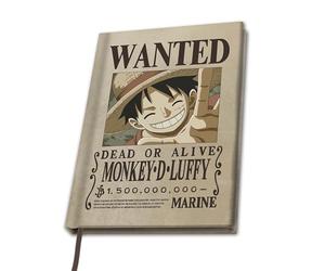 ABYSTYLE - ONE PIECE - Quaderno A5 Wanted Luffy