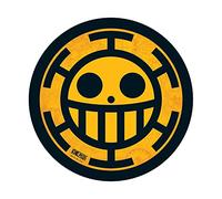 Abystyle One Piece, Tappetino per Mouse Morbido, Motivo: Teschio Law