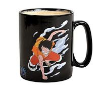 ABYstyle ONE PIECE - Tazza cambia colore con calore - v- Rufy e Ace Tazza cambia colore con calore, 460 ml, Colore , ABYMUG404