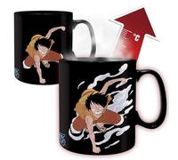 ABYSTYLE - One Piece - Tazza Heat Change 460 ml Luffy & Ace, ABYMUGA443