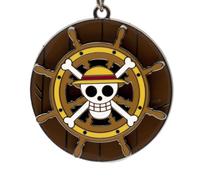 ABYSTYLE One Piece Thousand Sunny's Helm Moving Keychain 1.9" x 1.9" One Piece M