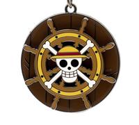 ABYSTYLE One Piece Thousand Sunny's Helm Moving Keychain 4,8 x 4,8 cm One Piece Merch, Anime Merch, portachiavi accessori regalo