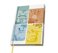 Cartoleria - Pokemon: Abystyle - Kanto Starters (a5 Notebook / Quaderno)