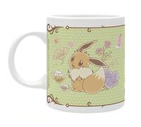 ABYSTYLE Pokémon Pikachu & Eevee Café, tazza in ceramica per caffè e tè, 320 ml, tazza Pokémon, tazza da caffè, merchandising Pokémon