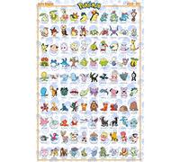 ABYSTYLE - POKEMON Poster Johto inglese (91,5 x 61 cm)