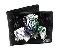 ABYSTYLE - Portafoglio DC Comics Joker Vinyl - Prodotto Ufficiale - Design Retrò - Scomparti per carte e banconote - Accessorio Geek