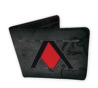 ABYstyle - Portafoglio Hunter X Hunter Emblema in vinile, nero, nero, classico, Nero, Classico