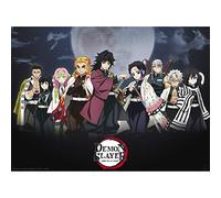 ABYstyle - Poster Demon Slayer (Pillars Mini Poster (52,1 x 38,1 cm)