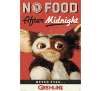 GREMLINS - Poster Maxi 91.5x61 - NO food after midnight