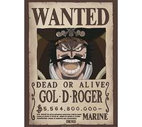 ABYSTYLE Poster One Piece Wanted Gol D. Roger 38x52cm