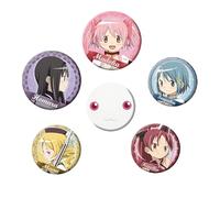 ABYstyle - PUELLA MAGI MADOKA MAGICA Pack di badge Personaggi principali, Acciaio inossidabile