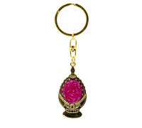 ABYSTYLE - PUELLA MAGI MADOKA MAGICA Portachiavi pietra dell'anima di Madoka, Rosa, H. 5,3 cm x L. 2,64 cm