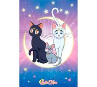 ABYstyle Sailor Moon - Luna, Artemis & Diana - Poster 91x61cm