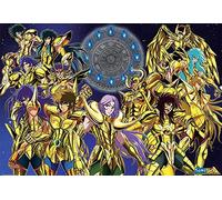 ABYstyle - SAINT SEIYA Poster Chevaliers d'Or 1 (91,5 x 61 cm)
