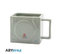 Abystyle - Tazza (Console Sony Playstation 1) PS1 Logo Mug 3D Bicchiere da 325ml