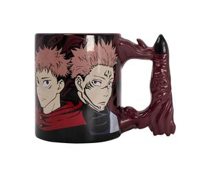 ABYSTYLE Tazza da caffè e tè in ceramica 3D Jujutsu Kaisen Sukuna's Finger, 460 ml / 15.5oz