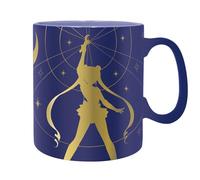 ABYSTYLE Tazza da caffè e tè in ceramica da 460 ml, motivo: Sailor Moon Golden Sailor Moon