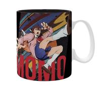 ABYSTYLE Tazza DAN DA DAN Duo Infernal - Prodotto Ufficiale - Grande contenitore da 460 ml - Ceramica di alta qualità - Design Manga