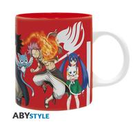 Abystyle - Tazza FAIRY TAIL (Dragon Slayers) Bicchiere Mug Ceramica Anime 320ml