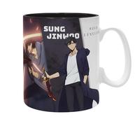 ABYSTYLE - Tazza SOLO LEVELING Jinwoo & Igris - Prodotto Ufficiale - 460 ml - Stampa di alta qualità - Scatola di cartone