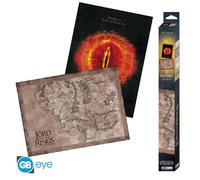 ABYSTYLE (THE LORD OF THE RING) SET 2 CHIBI POSTER: "SIGNORE DEGLI ANELLI" 52X38