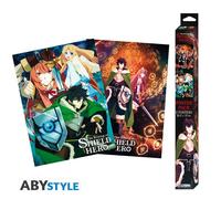 Abystyle (THE SHIELD HERO) Set 2 Chibi Poster: "Group & Duo" (52x38) Gb Eye