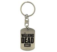 ABYstyle - THE WALKING DEAD - Portachiavi - Dog tag logo, Argento, Taglia unica