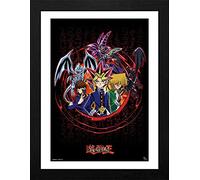 ABYstyle - YU-GI-OH! Poster con cornice Joey Yugi Kaiba