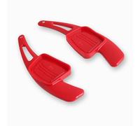 abywrpagg Compatibile Con A4 A5 2017 1 Paio Di Estensioni Per Le Leve Del Cambio Al Volante Dell'auto In Fibra Di Carbonio ABS Accessori Per Lo Stile Degli Interni(Red)