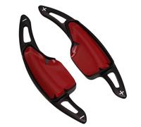 abywrpagg Compatibile Con Chevrolet Per Camaro ZL1 LT1 RS SS 2016 2017 2018 2019 1 Paio Di Accessori Di Estensione Per Leve Del Cambio Al Volante Dell'auto(Red)
