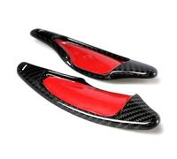 abywrpagg Compatibile Con Chevrolet Per Corvette C7 2013 2014 2015 2016 2017 1 Paio Di Adesivi Per Estensione Del Cambio Al Volante In Fibra Di Carbonio Per Auto