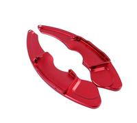 abywrpagg Compatibile Con Lexus NX200t NX300 2015 2016 2017 2018 2019 2020 2021 1 Paio Di Estensioni Per Le Leve Del Cambio Al Volante In Alluminio(Red)