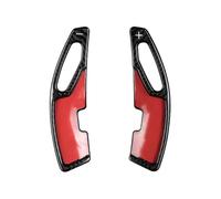 abywrpagg Compatibile Con Lexus Per IS F Sport NX RC NX200t NX300h IS300 IS350 Estensione Delle Palette Del Cambio Al Volante Dell'auto Accessori In Fibra Di Carbonio(Black)