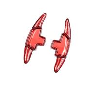 abywrpagg Compatibile Con Mercedes Per SL R231 Dopo La Modifica 2017 2018 2019 2020 Estensione Del Cambio Al Volante In Fibra Di Carbonio Rossa