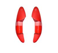 abywrpagg Compatibile Con Mini Per Cooper Per R50 R52 Per R53 R55 R56 R57 R58 R59 Per R60 R61 Copertura Estesa Per Leva Del Cambio Al Volante Dell'auto(Red)