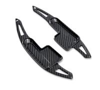 abywrpagg Compatibile Con Mini Per Cooper S F65 F66 2024 2025 Adesivo Per Estensione Del Cambio Al Volante In Fibra Di Carbonio Per Interni Automobilistici(Carbon black)