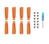 ABZEKH Accessori droni 8 eliche for DJI Flip 4022F, eliche Colorate for Drone, eliche di Ricambio, Personalizzazione dell'ala for DJI Flip, Accessori(Orange)