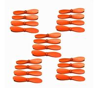 ABZEKH Accessori droni for 20PCS 4DRC V8 4D-V8 for Mini RC Drone for CW CCW Elica Puntelli Lama Principale Ala Pezzi di Ricambio Accessori (Color : Orange)