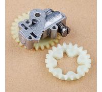 ABZEKH Pompa Olio for Stihl 028 038 048 MS380 MS381 Motosega Ingranaggio a Vite Senza fine Ruota dentata Sostituire 1119 640 3200 Motosierra Gasolina Prestazione