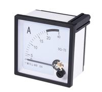 Ac 0-40A Analog Pannello Amperometro Ampere Corrente Sq-72 1.5 Margine Di Errore