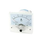AC 0-50A Pannello quadrante di azzeramento Rettangolo Amperometro analogico Amperometro 1 pz