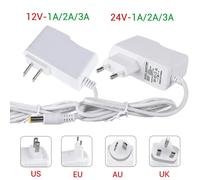 AC 100-240V a DC 12 V 24V 1A 2A 3A LED Driver trasformatore 12 Volt Switching alimentatore adattatore convertitore caricatore per striscia LED