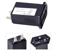 AC 100-250V Hour Meter Sealed Counter Gauge for Car Boat Truck Engine Generator