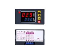 AC 110V 220V 24V T3231 Relè di ritardo digitale con display a LED, interruttore di controllo del timer di ciclo, interruttore di ritardo del relè di temporizzazione regolabile(T3231 AC 110-220V)