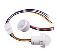 AC 12V 24V DC 110V 220V Pir Rilevatore automatico di movimento a infrarossi Sensore luce Interruttore IR Induzione del corpo umano Lampada da esterno for interni