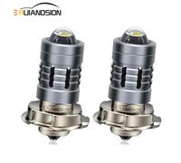 AC 12V-36V P26S 5730 SMD LED Lampadina Del Faro Per Scooter Del Motociclo Bianco