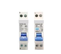 AC 1P 230V 10A 16A 20A 25A 32A Residual Current Circuit Breaker Differential Breaker Switch DZ30LE-32 NWPNLXEA(Electric leakage,25A)