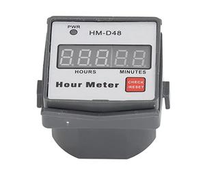 AC 220V 0-999.99h Contaore Display Digitale Timer di Lavoro HM-D48 Contaore Meccanico per Apparecchiature a Motore